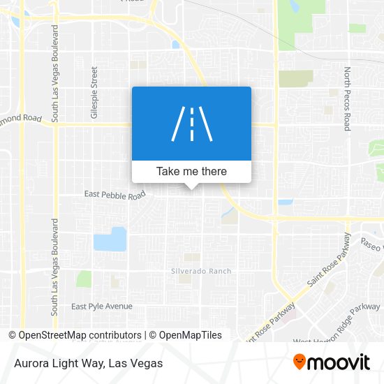 Aurora Light Way map