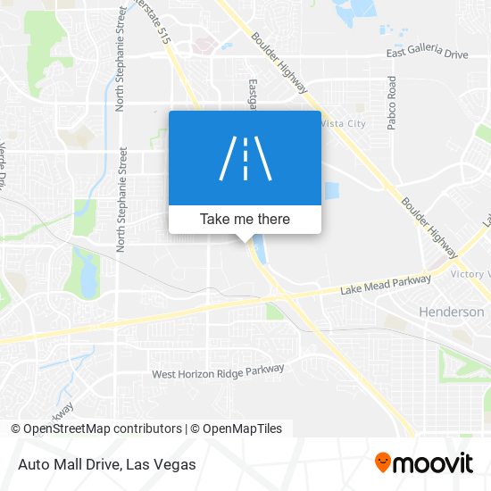 Auto Mall Drive map