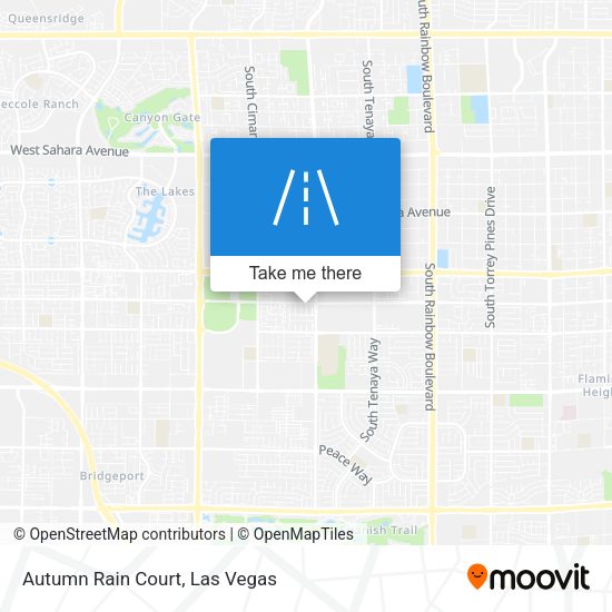 Autumn Rain Court map