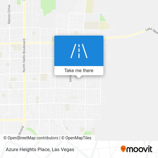 Azure Heights Place map