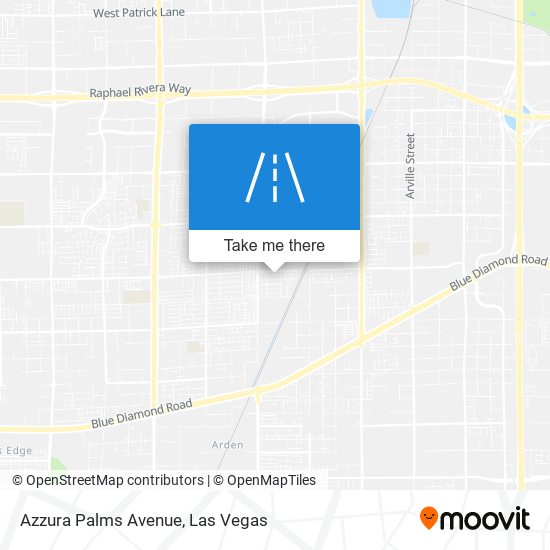 Azzura Palms Avenue map