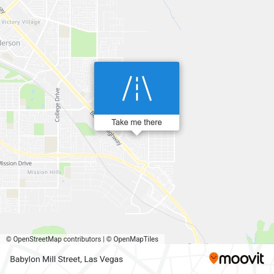 Babylon Mill Street map