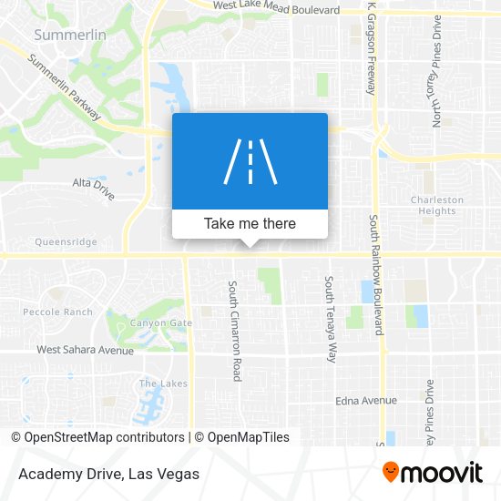 Academy Drive map