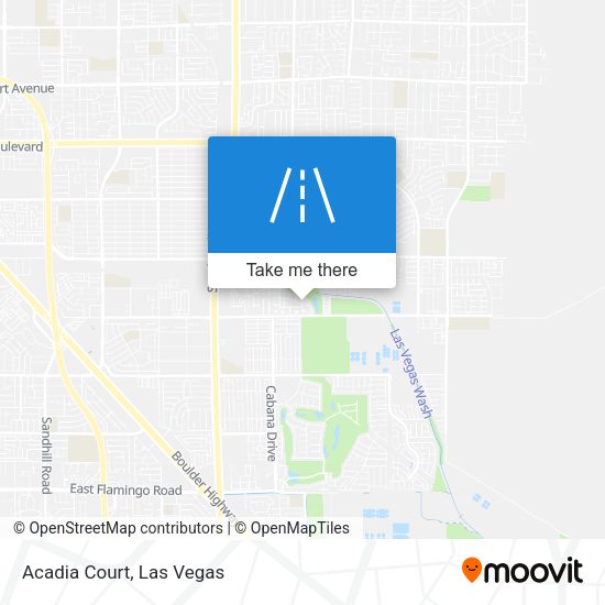 Mapa de Acadia Court