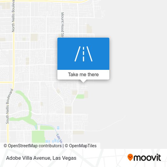 Adobe Villa Avenue map