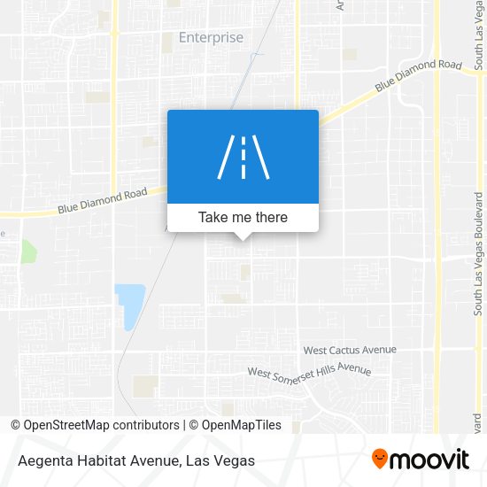 Mapa de Aegenta Habitat Avenue