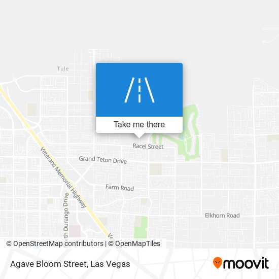 Agave Bloom Street map