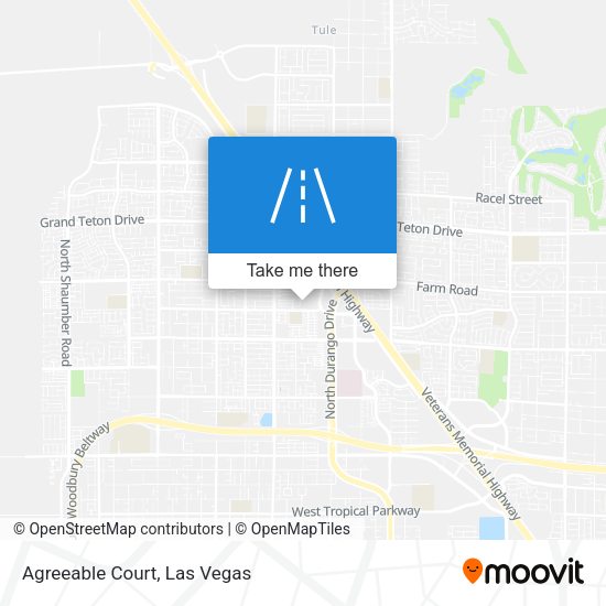 Agreeable Court map
