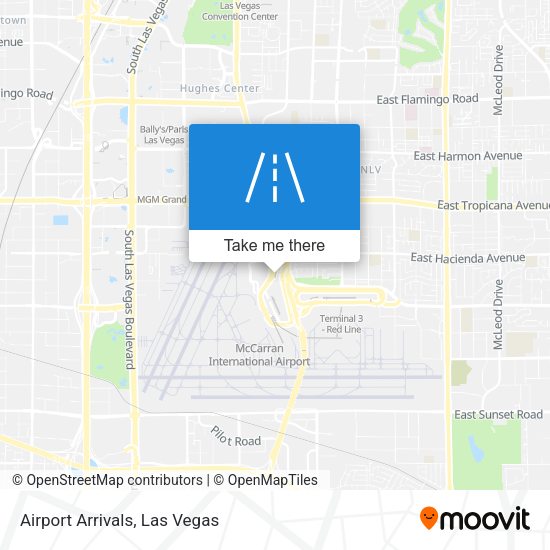 Mapa de Airport Arrivals