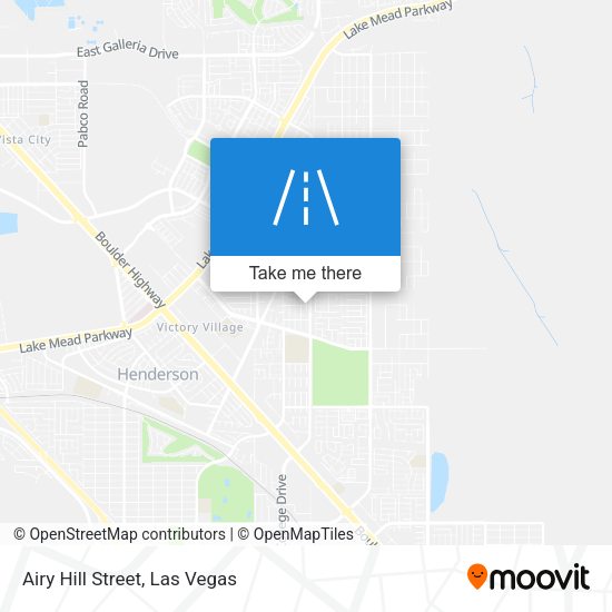 Mapa de Airy Hill Street