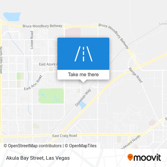 Akula Bay Street map