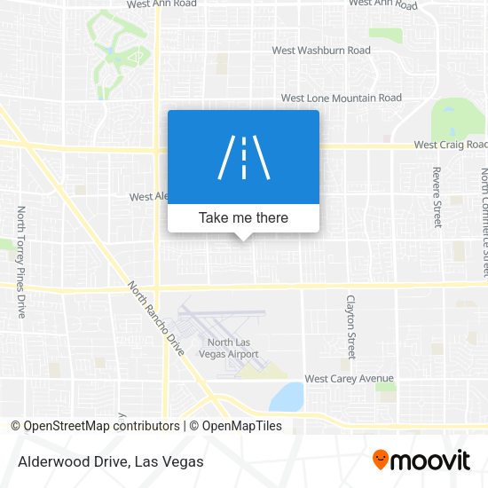 Mapa de Alderwood Drive