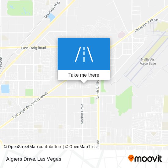 Algiers Drive map