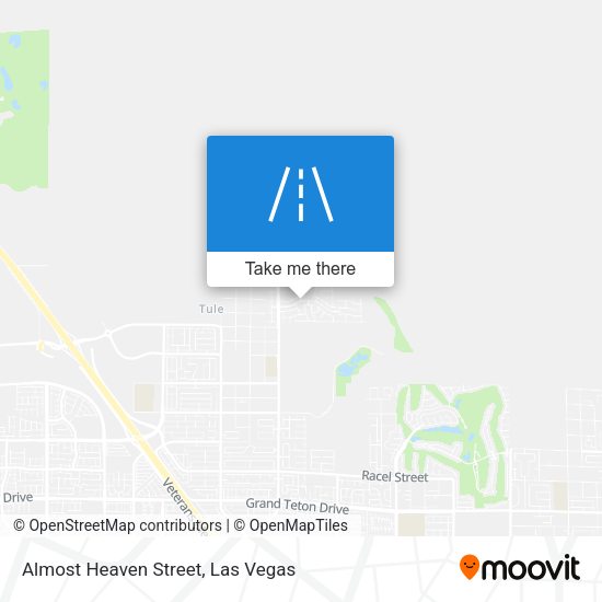Mapa de Almost Heaven Street