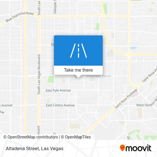 Mapa de Altadena Street