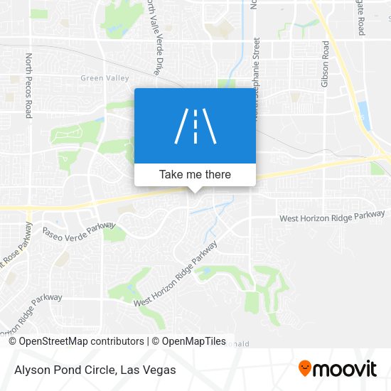 Mapa de Alyson Pond Circle
