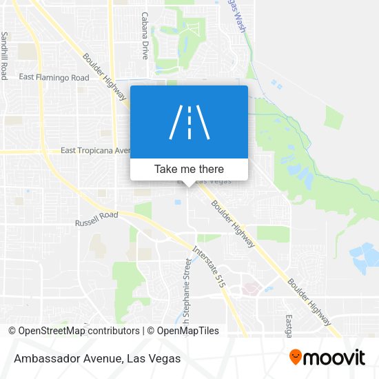 Mapa de Ambassador Avenue