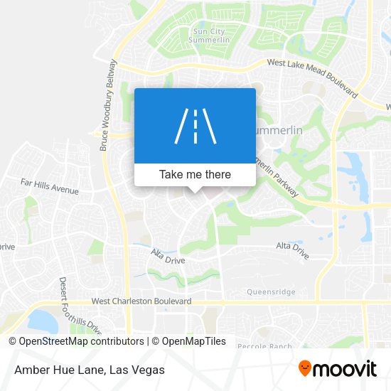 Mapa de Amber Hue Lane
