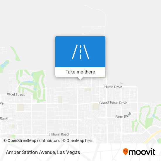 Amber Station Avenue map