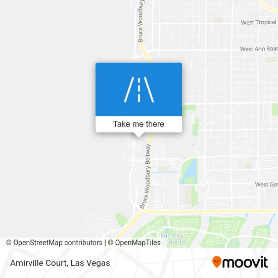 Amirville Court map