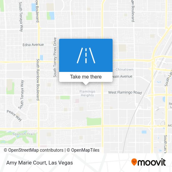 Mapa de Amy Marie Court