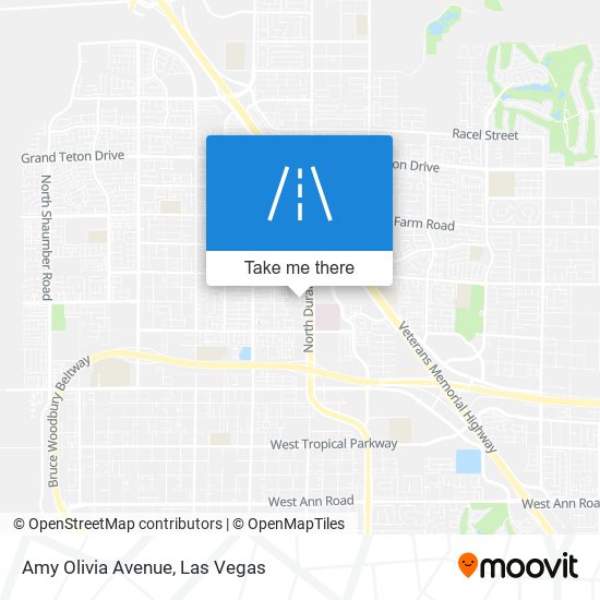 Amy Olivia Avenue map