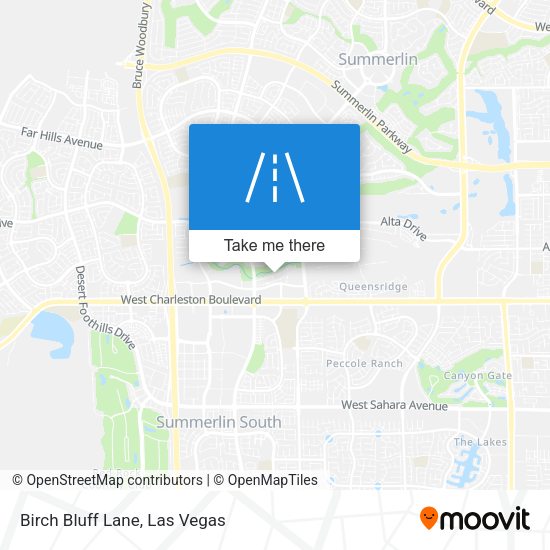 Mapa de Birch Bluff Lane