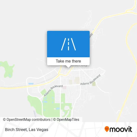 Birch Street map