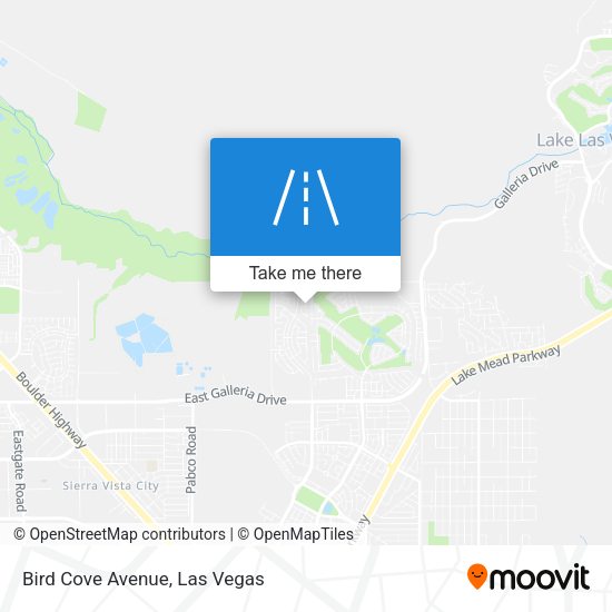 Mapa de Bird Cove Avenue