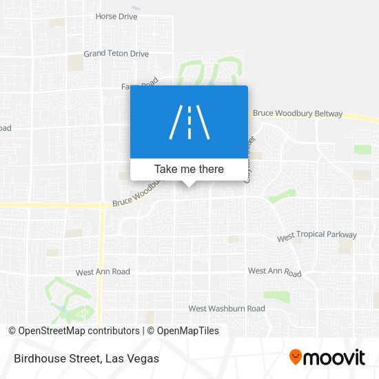 Birdhouse Street map