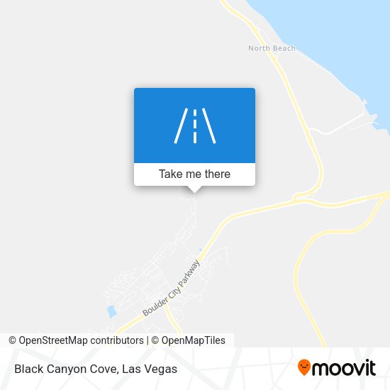 Mapa de Black Canyon Cove