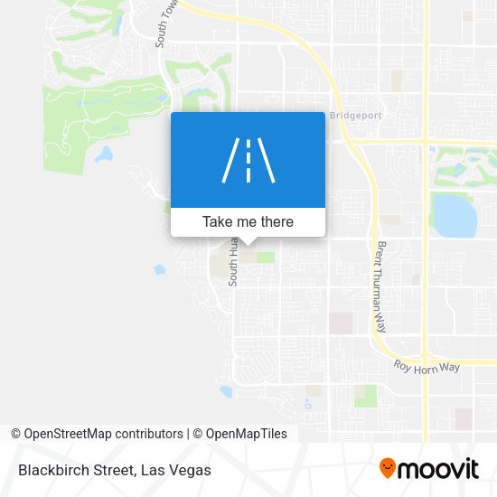 Mapa de Blackbirch Street