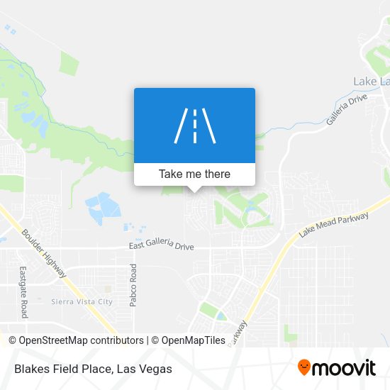 Blakes Field Place map