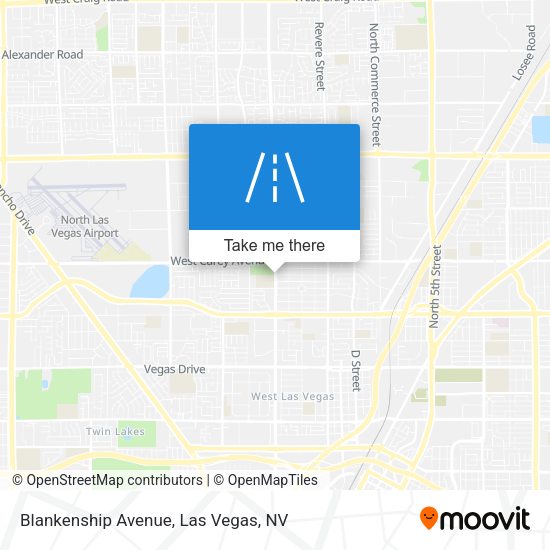 Blankenship Avenue map