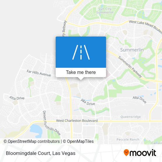 Bloomingdale Court map