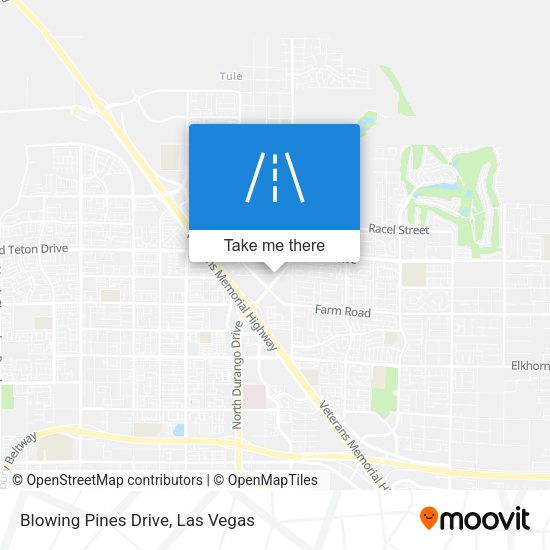 Mapa de Blowing Pines Drive
