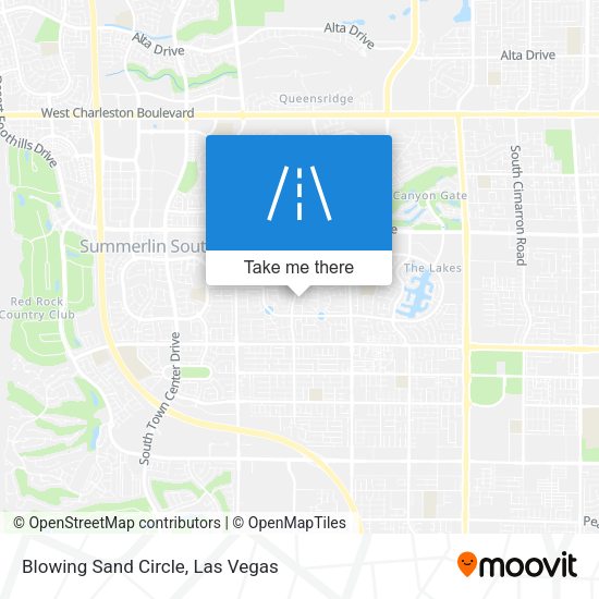 Blowing Sand Circle map