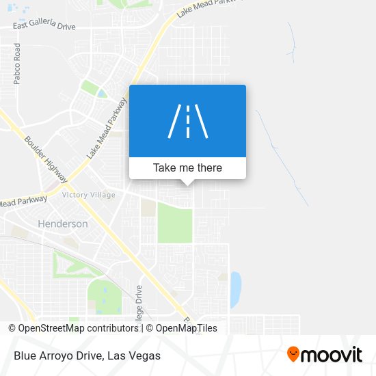 Mapa de Blue Arroyo Drive