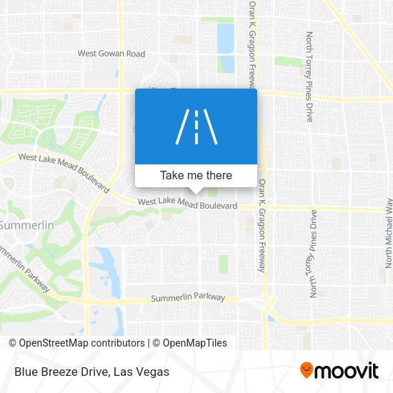 Mapa de Blue Breeze Drive