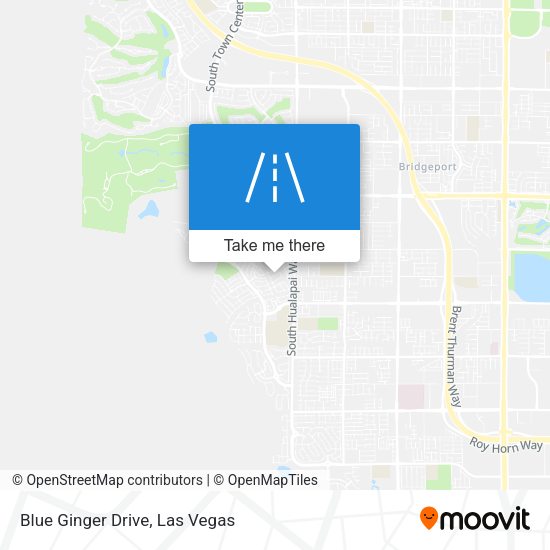 Blue Ginger Drive map