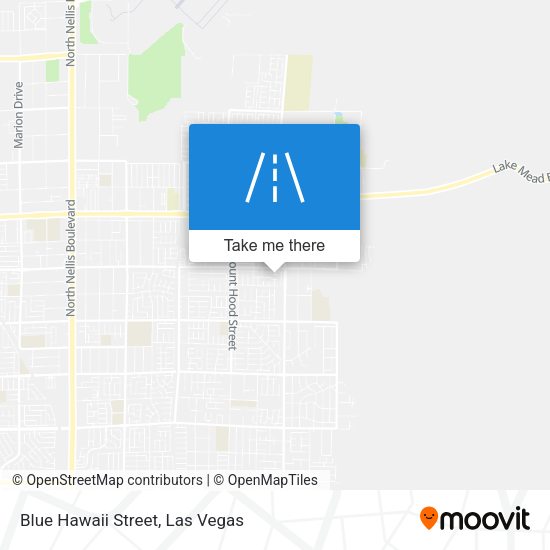 Blue Hawaii Street map