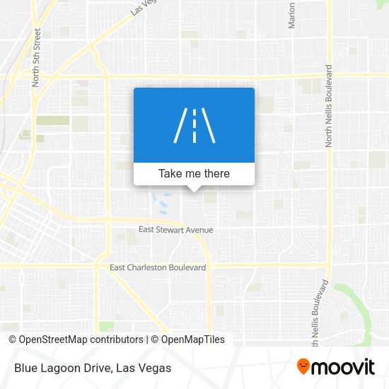 Blue Lagoon Drive map