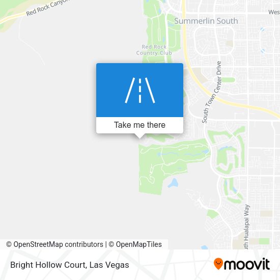 Bright Hollow Court map