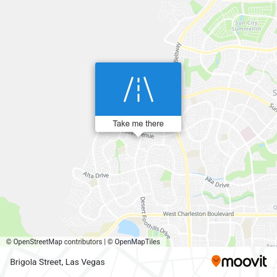 Mapa de Brigola Street