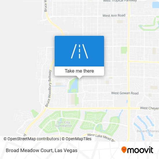 Broad Meadow Court map