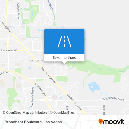 Broadbent Boulevard map