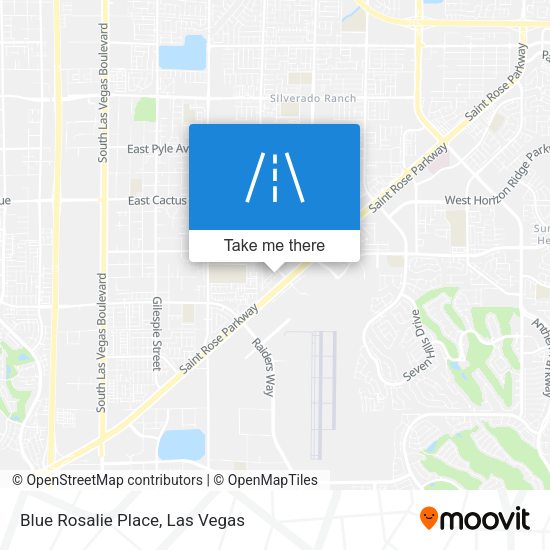 Blue Rosalie Place map