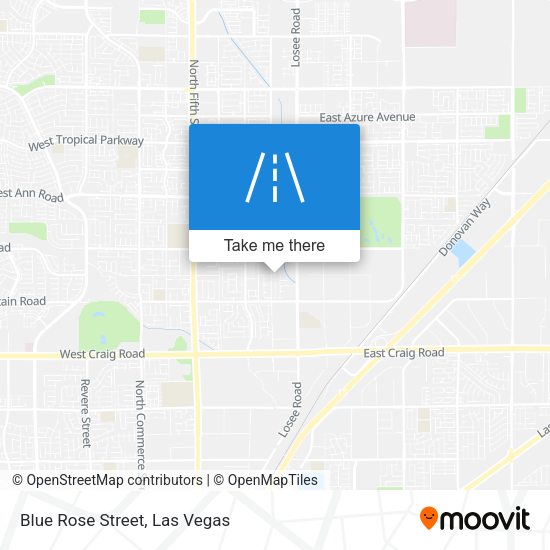 Blue Rose Street map
