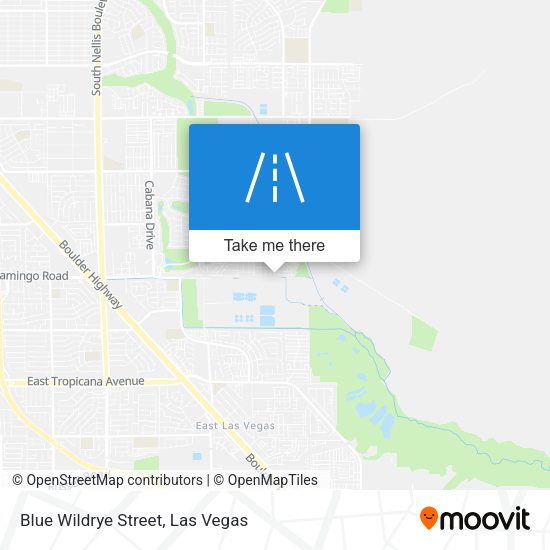 Blue Wildrye Street map
