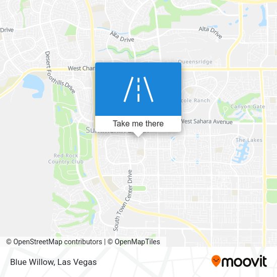 Mapa de Blue Willow